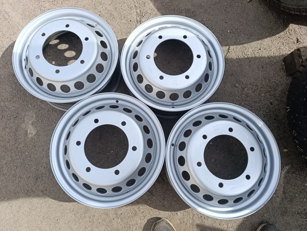 Бу диски стальні r16 6*205 спарка MAN Vw Crafter Mercedes Sprinter