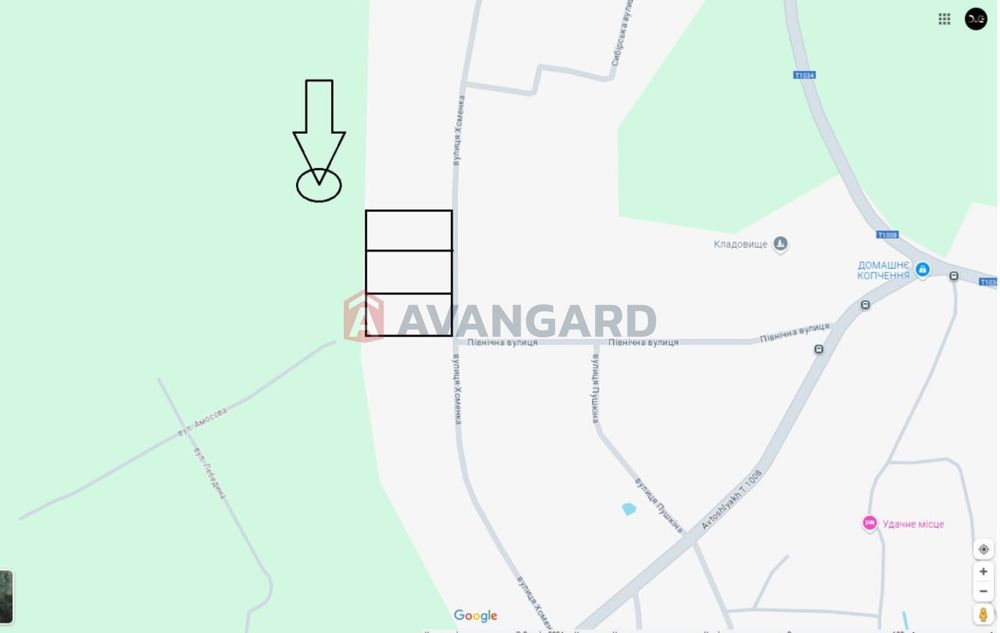 Продаж ділянки 20 сот., с. Рожни