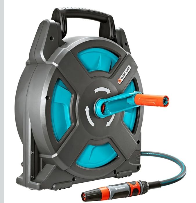 Gardena Classic nosidło na wąż 15 - zestaw: bęben na wąż z 15 m węża