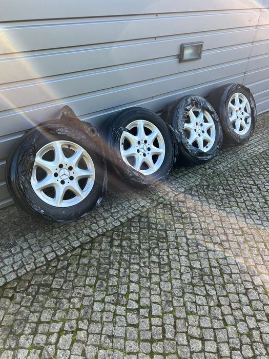Jantes + pneus michelin 16 mercedes