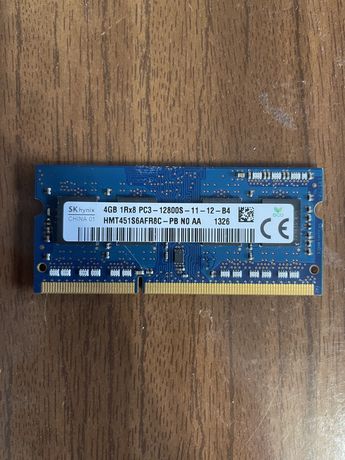 ОЗУ SoDIMM DDR3 4GB 1600 MHz Hynix (HMT451S6AFR8C-PB)