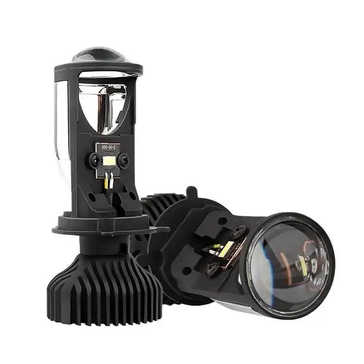 Міні BI-LED лінзи Y6 H4 50/80W 12-24V КОМПЛЕКТ 600 гр. БЕЗ ПРЕДОПЛАТ!