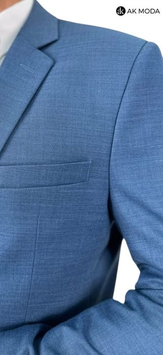 Garnitur męski niebieski 54/96/176