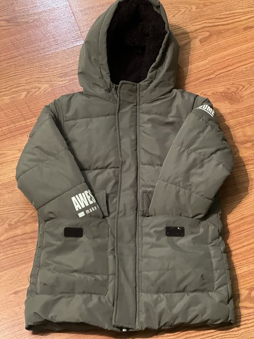 Зимова тепла курточка для хлопчика