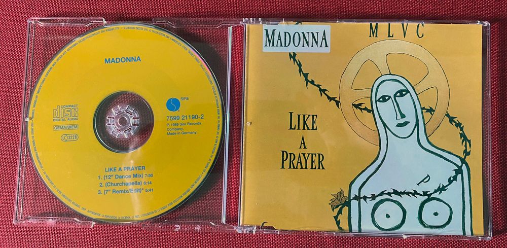 Madonna Cd Single Yellow Series