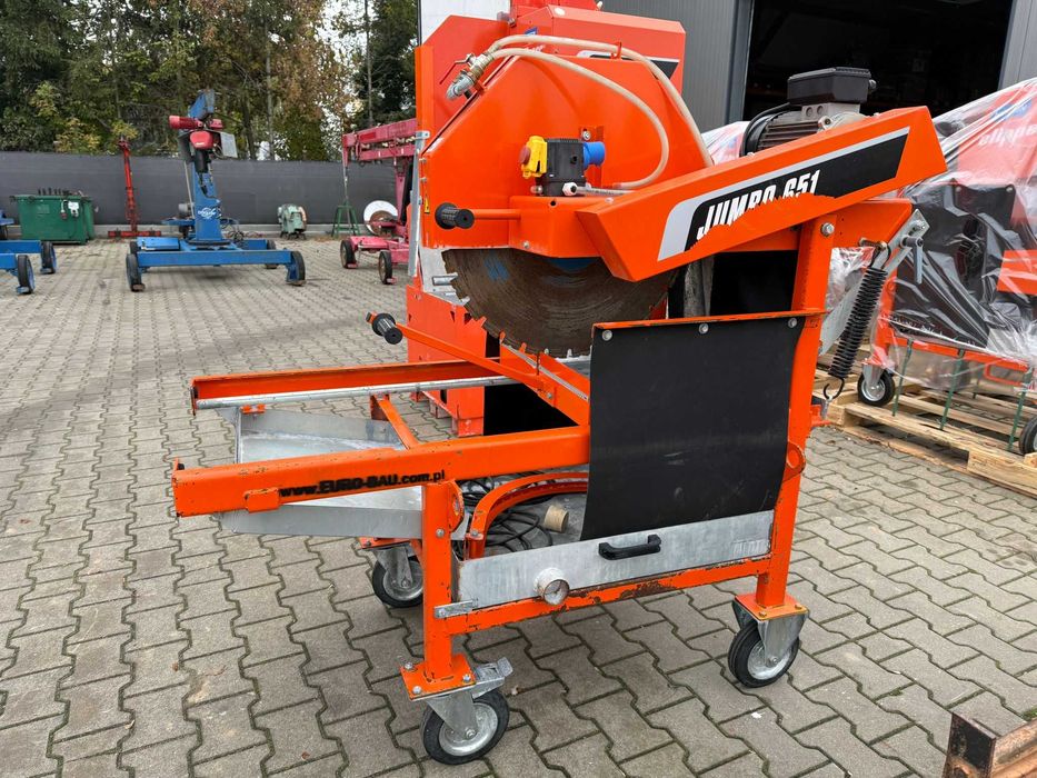 Piła przecinarka Norton Clipper Jumbo 651/230V pustaka bloczków Silki