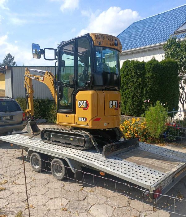 Uslugi mini koparką, koparko ładowarką