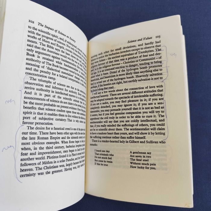 Bertrand Russell - The impact of Science in Society