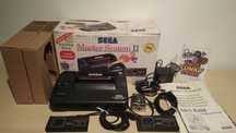 Sega Master System II na caixa