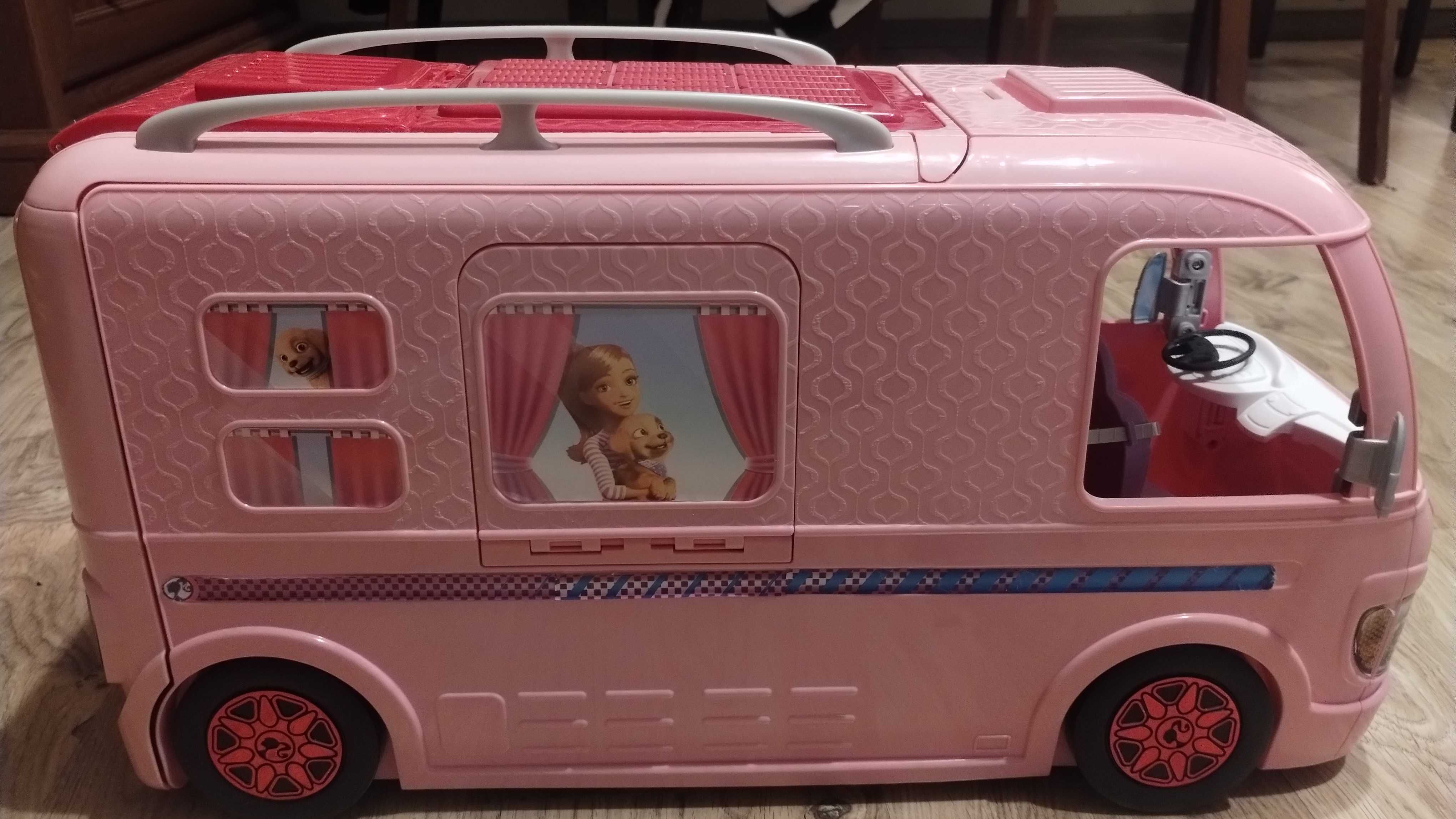 Camper Barbie-Mattel ,duże auto FBR34