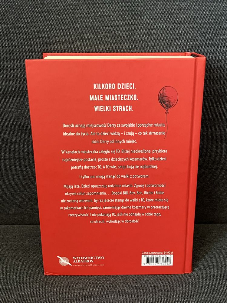 Stephen King To LIMITOWANE wydanie NOWA książka