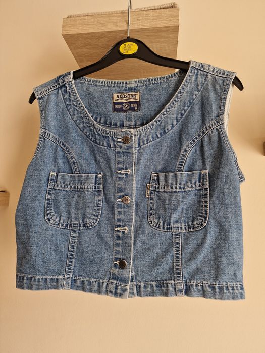 Kamizelka jeansowa M