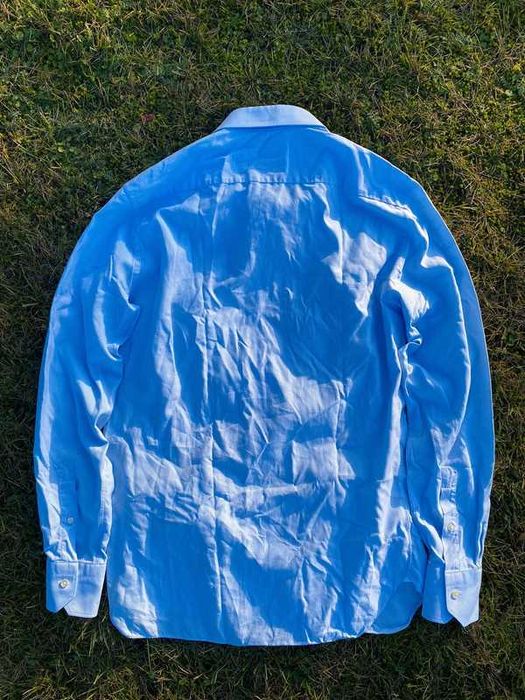 Koszula męska Ermenegildo Zegna Trofeo M/L krata premium fashion style