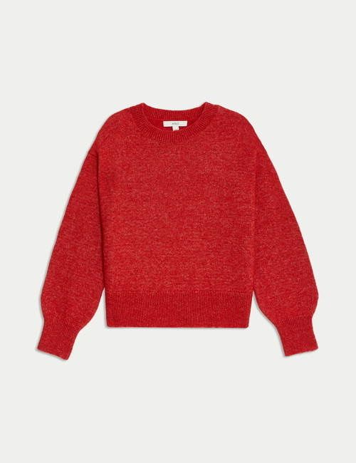 Жіноча кофта светр червого кольору віж M&S Collection