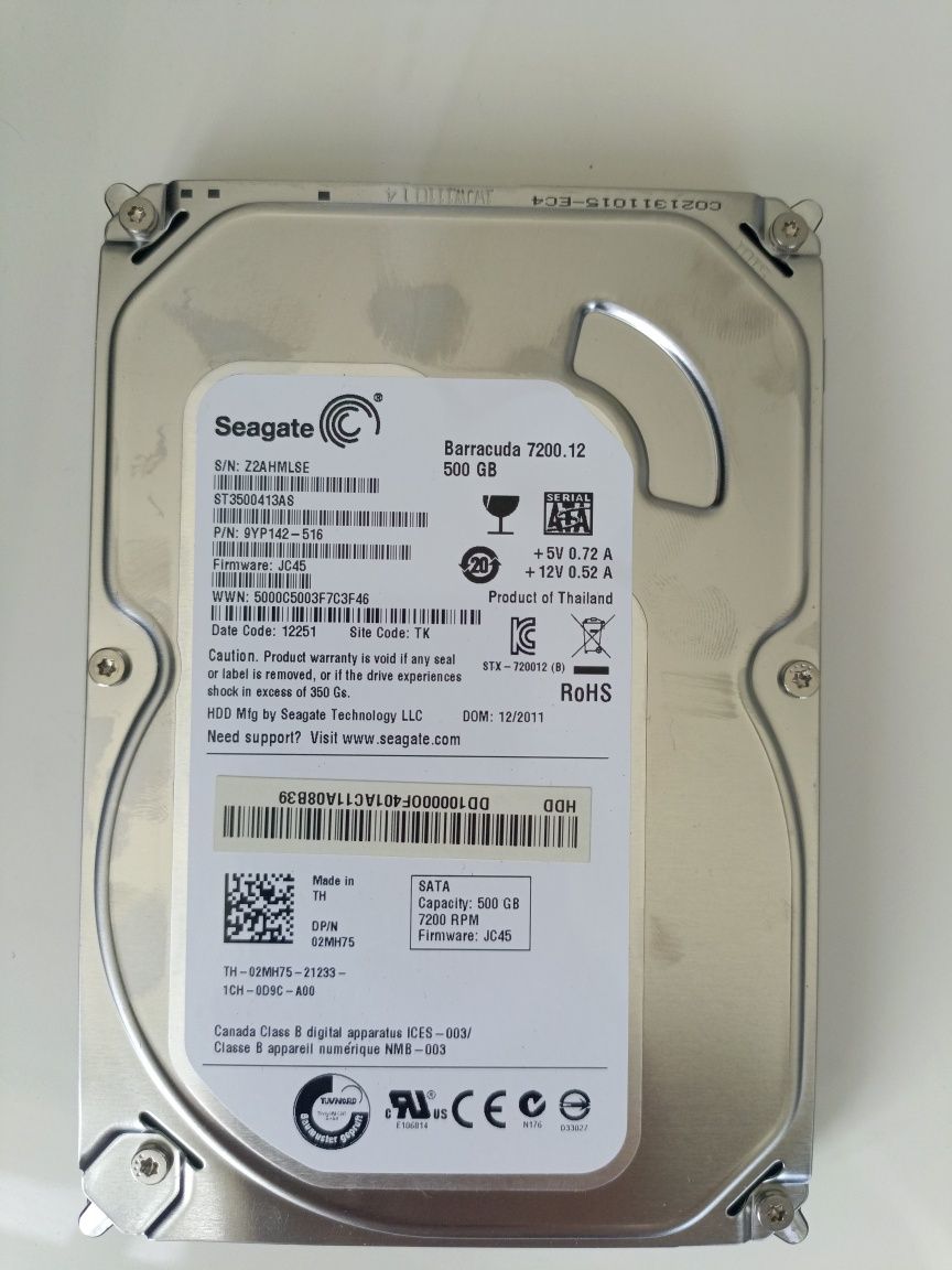 Жорсткий диск 3.5 500gb