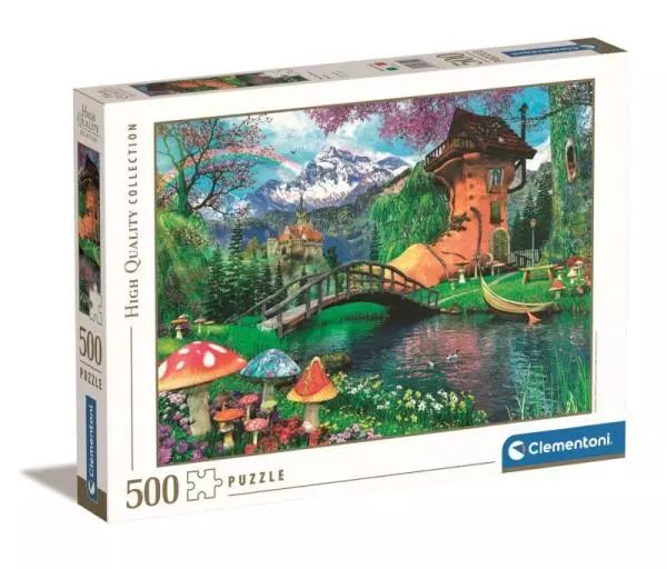 Clementoni Puzzle 500el The Old Shoe House 35522. Clementoni