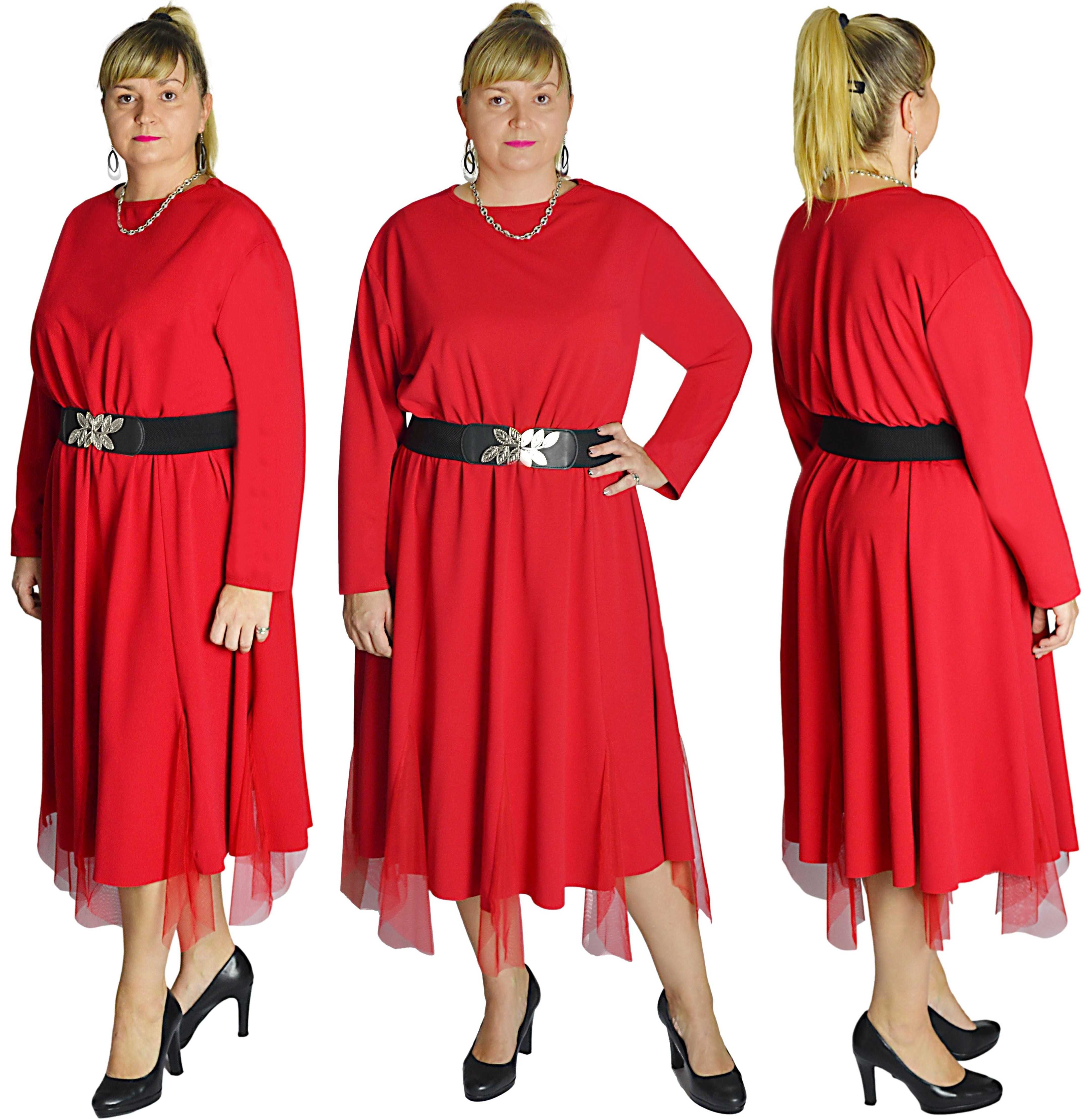 ELEGANCKA SUKIENKA Z GUMKĄ roz.uniwersalny pasuje od 50 do 54