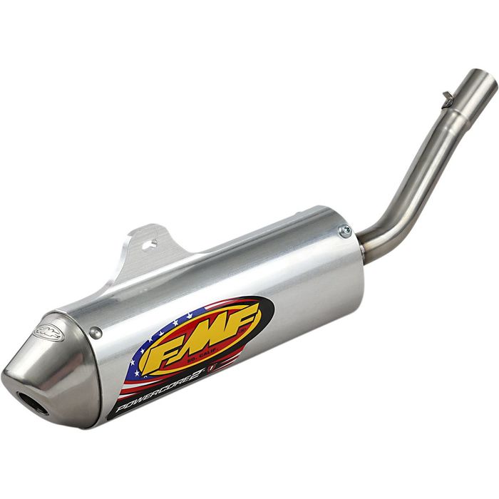 ponteira de escape fmf powercore 2 silencer aluminum husqvarna cr / wr 125
