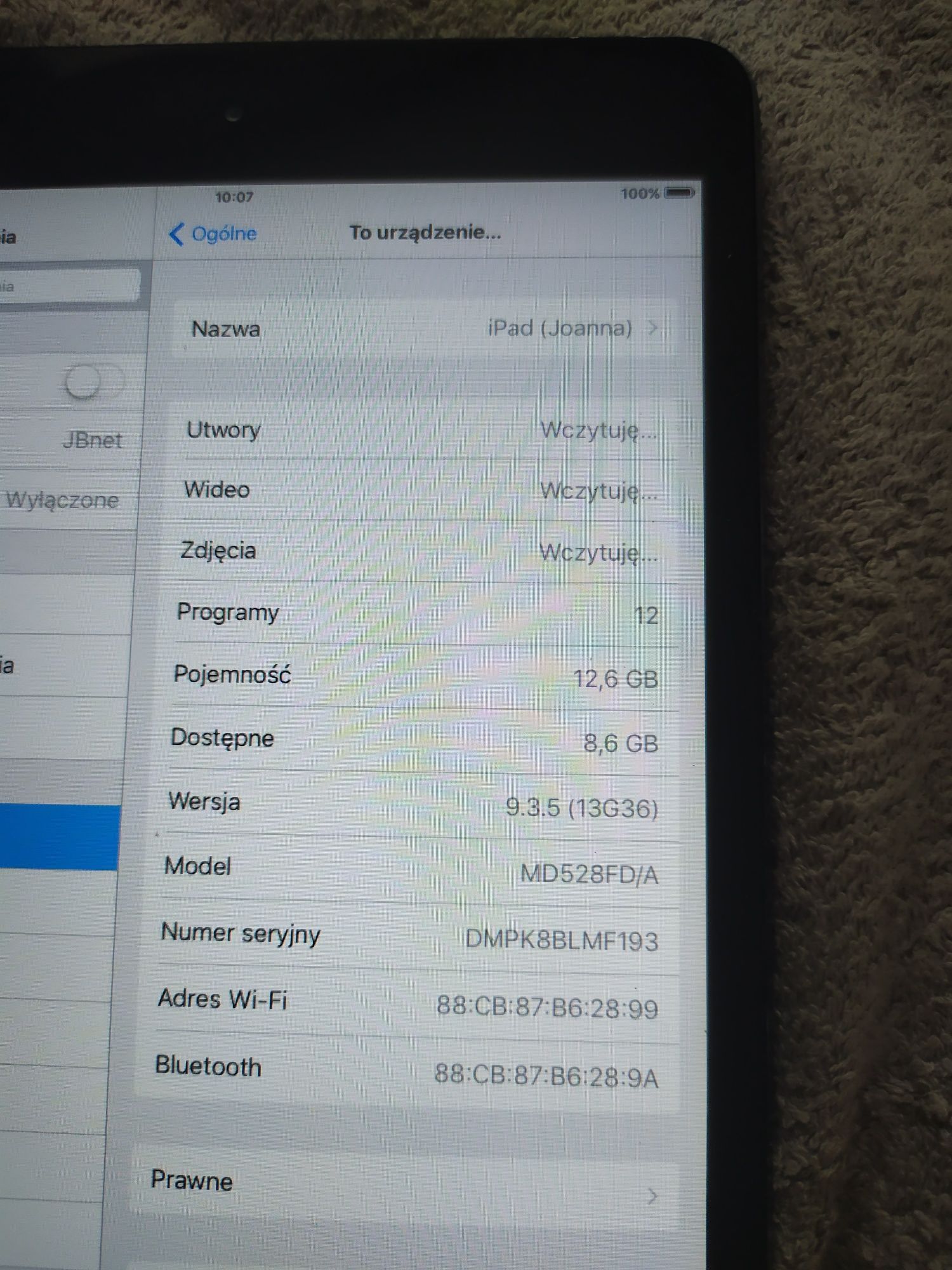 iPad 16 GB, czarny, MD528FD/A