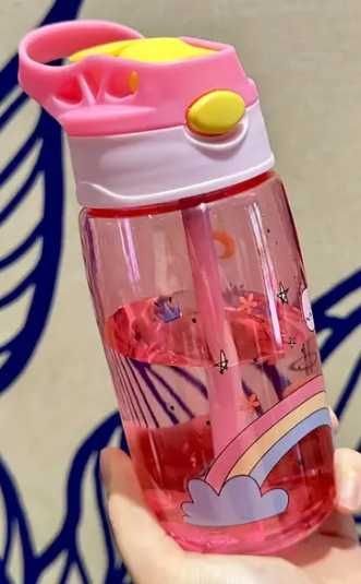 Butelka ze słomką 500 ml.