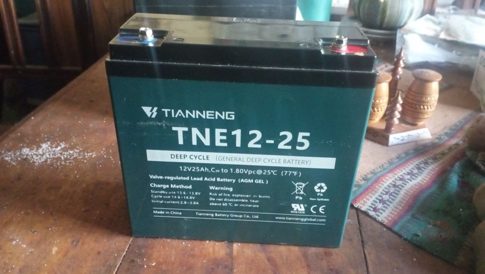 Акумулятор тяговий TEANNENG TNE12-25.