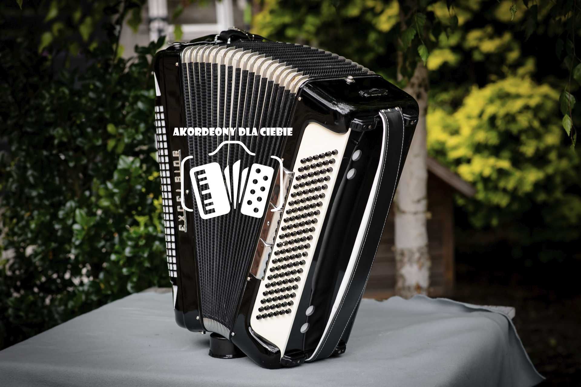 Akordeon Włoski Excelsior 120 basów 4 chóry - Musette
