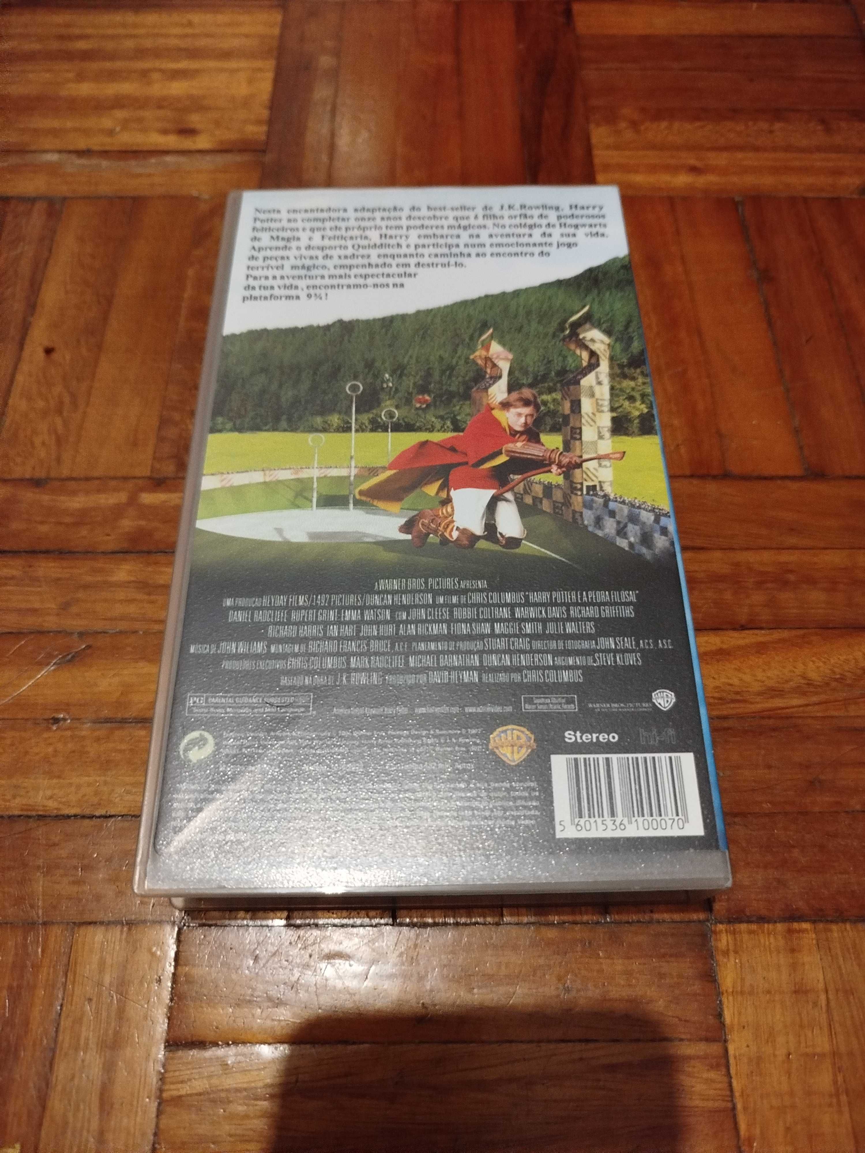 VHS Harry Potter e a Pedra Filosofal