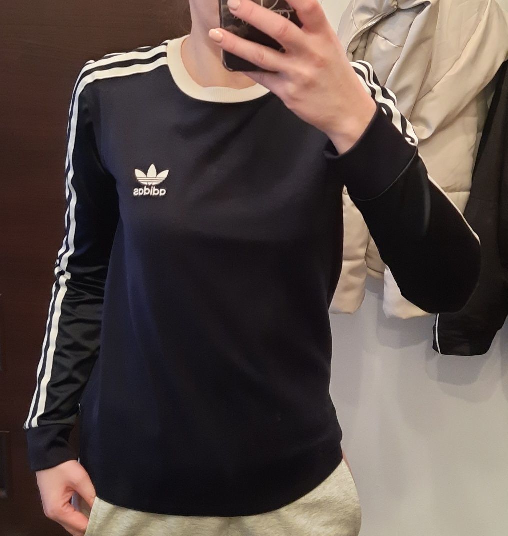 Bluzka Adidas z długim rękawem