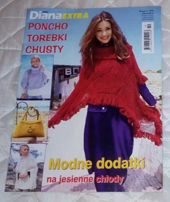 Diana Extra nr 6/2010 Poncho torebki chusty