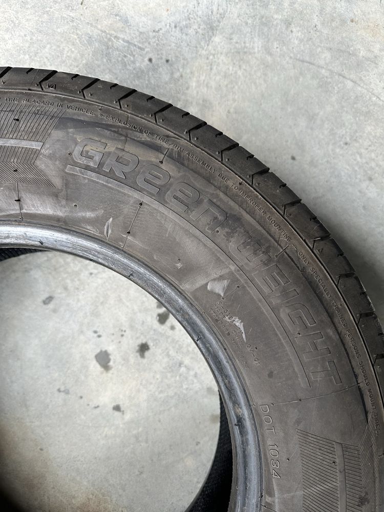 2x opony letnie 215/70R15C Milestone GreenWeight cena za parę