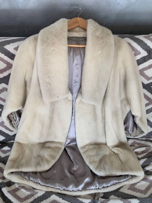 Futro naturalne z norki