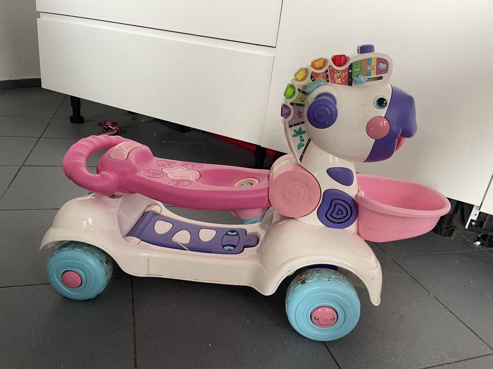 Vtech zebra 3 w 1 jeździk hulajnoga pchacz