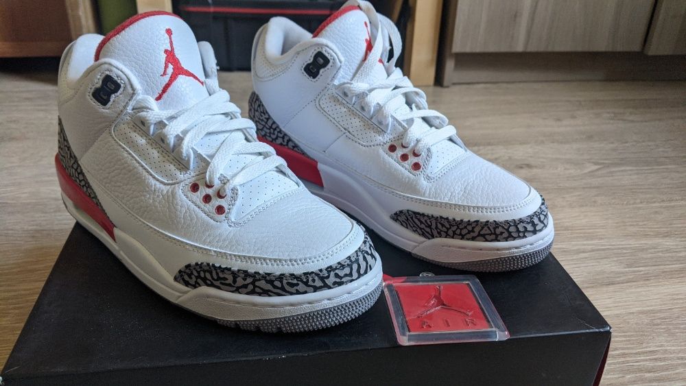 Air Jordan 3 Katrina Hall of Fame US7 EU40 25cm NOWE