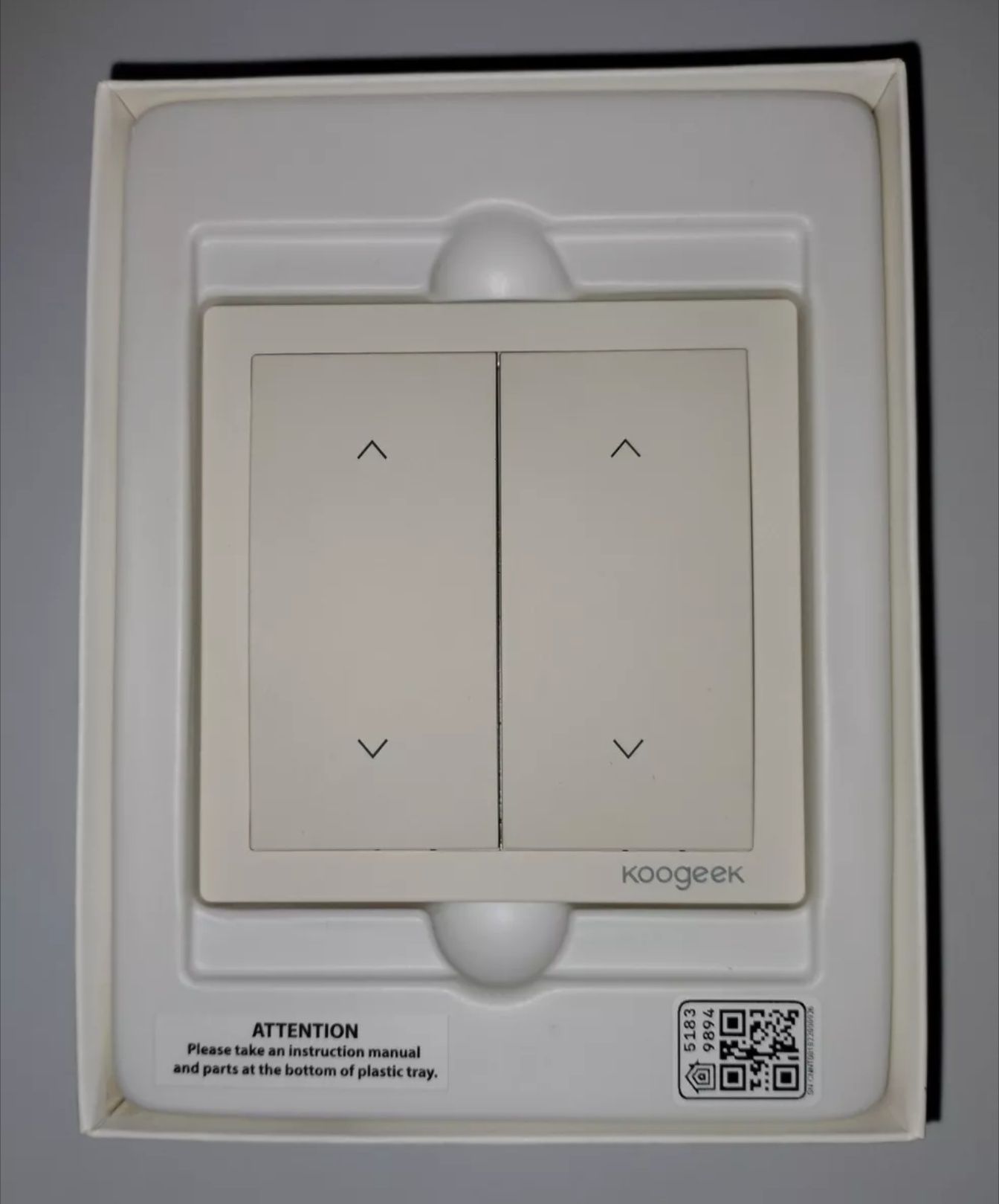 interruptor inteligente dimmer Kooge