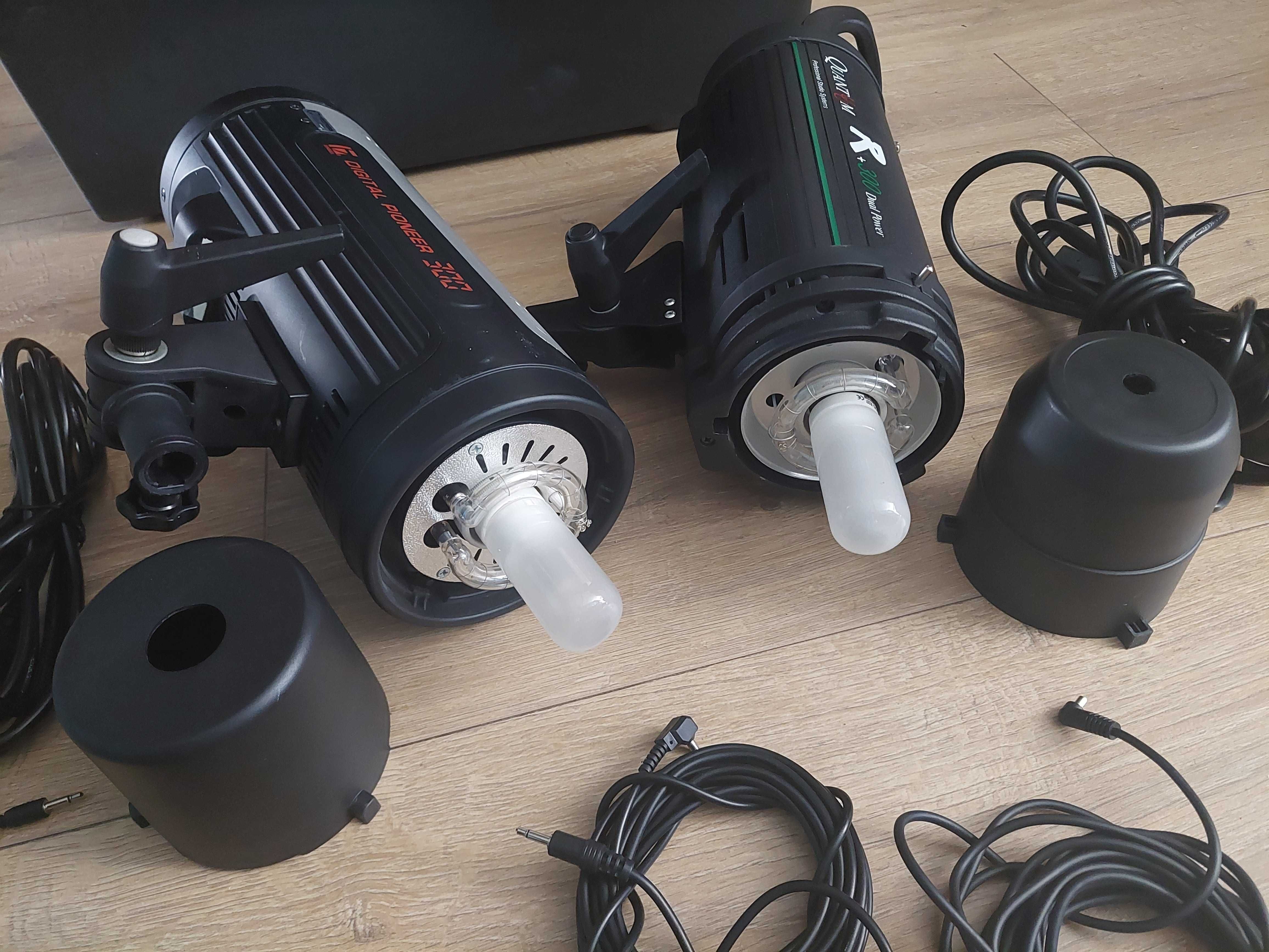 Zestaw lampa studyjna Quantuum R+300 DP. Jinbei Digital Pionieer 300
