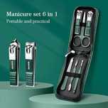 ZESTAW przybornik do PAZNOCKI manicure OBCINACZKI
