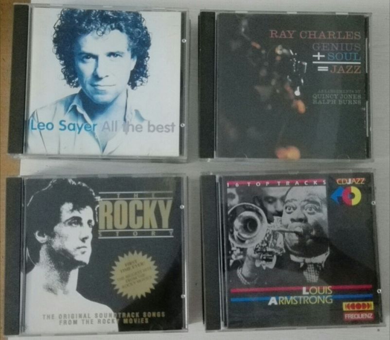 CDs - só capa, contracapa e encartes