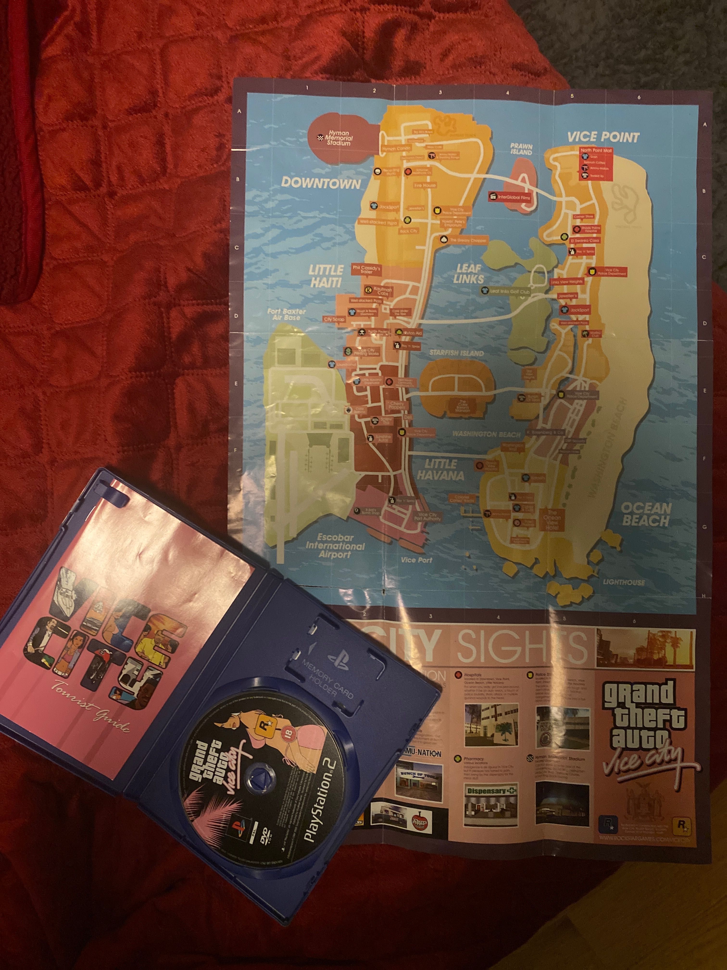 GTA Vice City ( com mapa físico)