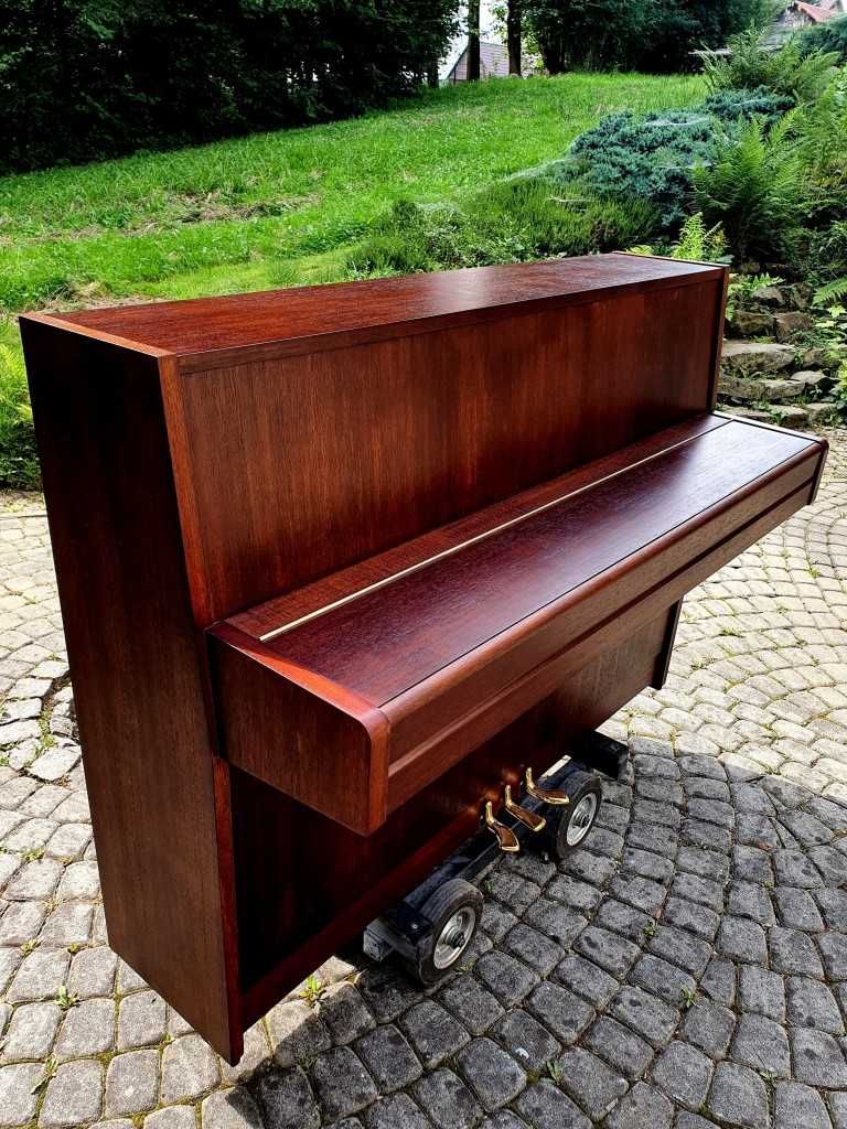 Pianino YAMAHA 105cm 1974r CIEMNY BRĄZ nowy lakier