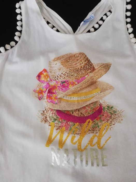 Conjunto calção e top menina Mayoral 10 anos