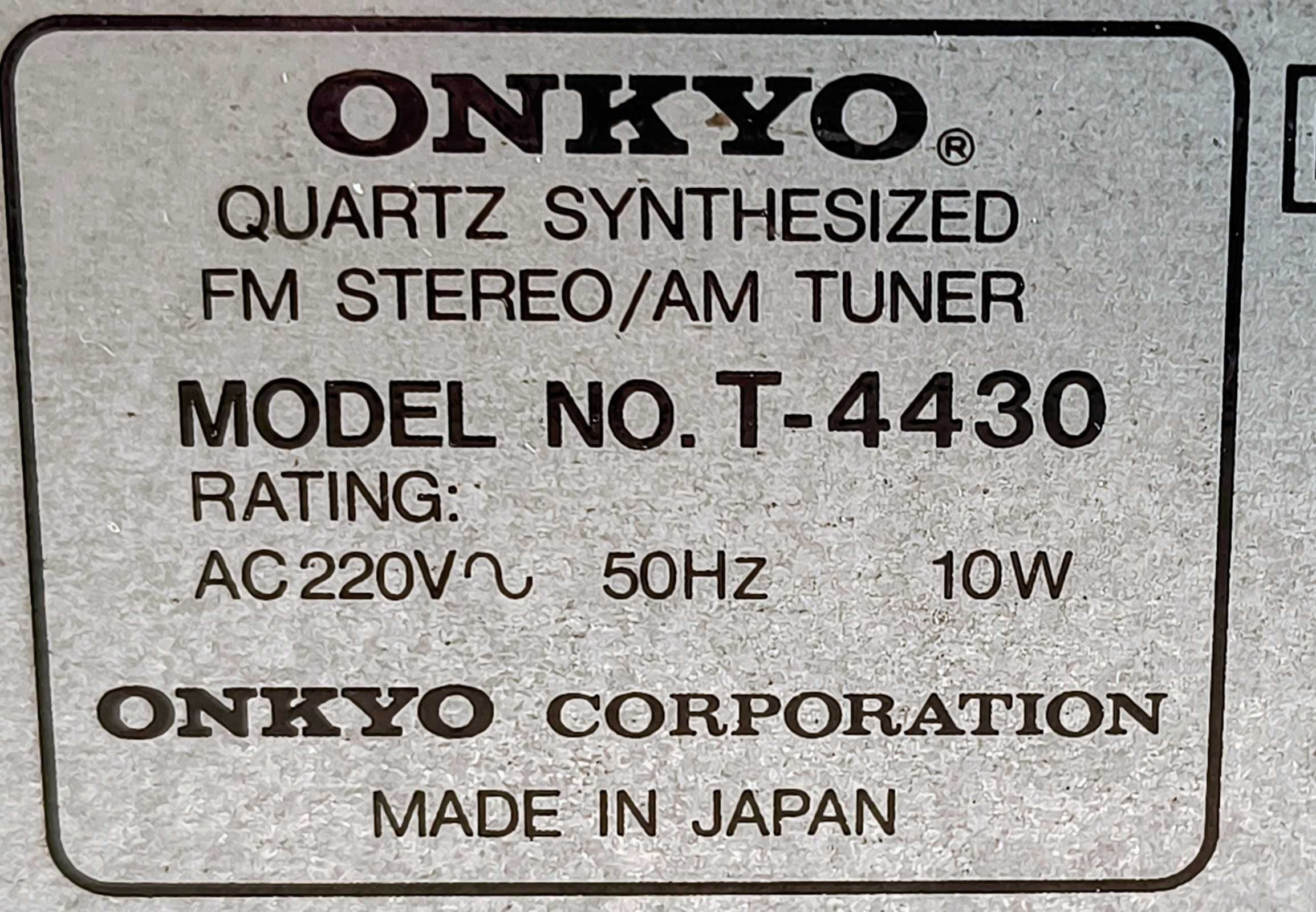 Turer radiowy Onkyo