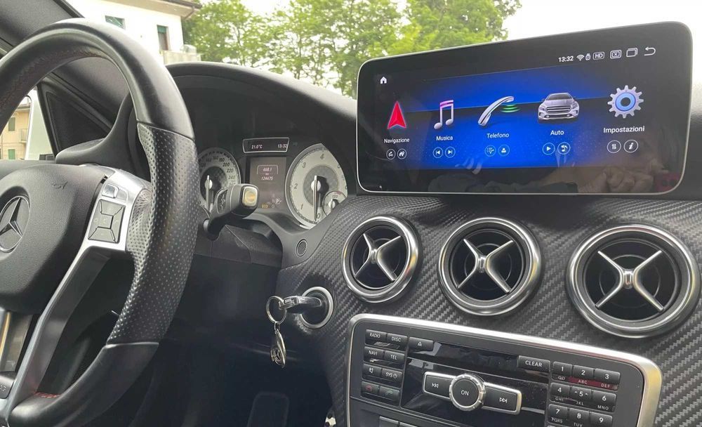 Auto Radio mercedes Classe A android 2din Ano 2013 até 2018