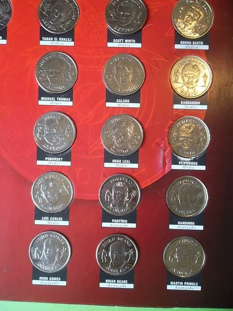 Medalhas do Benfica - colecção completa