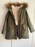 Kurtka parka zara 128