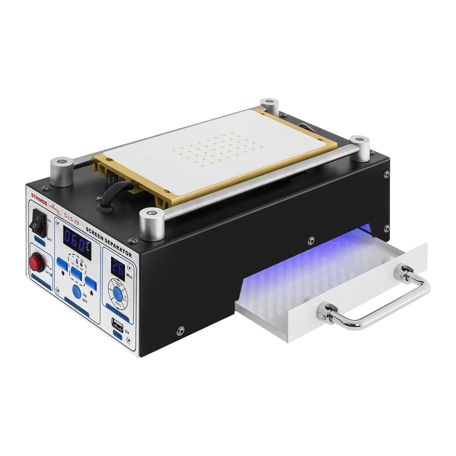 Podgrzewacz separator serwisowy do naprawy ekranów LCD do 8