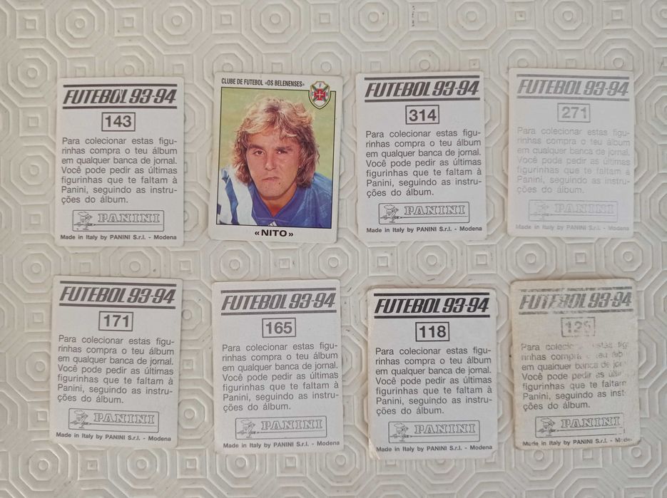 Cromos Futebol 93/94