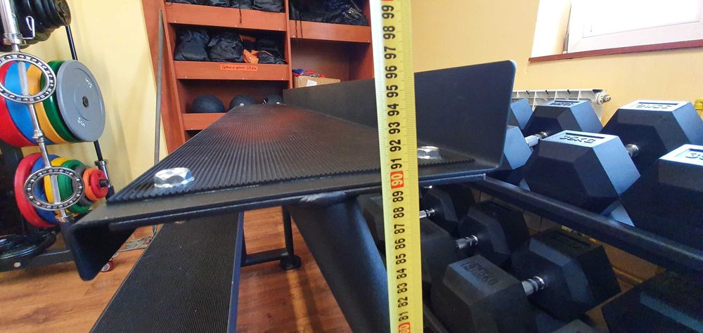 Stojak na Kettlebells Dzwony 3 Poziomy Nowe Siłownia Fitness Kettle