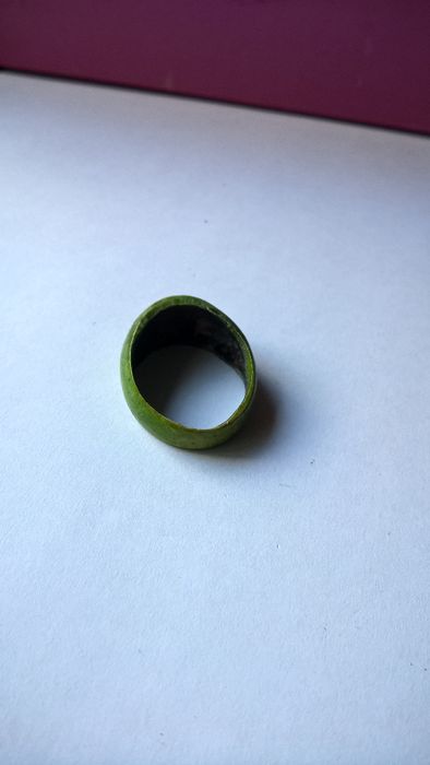 Anel verde de côco (portes incluídos)