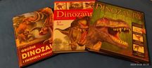Zestaw książek dinozaury