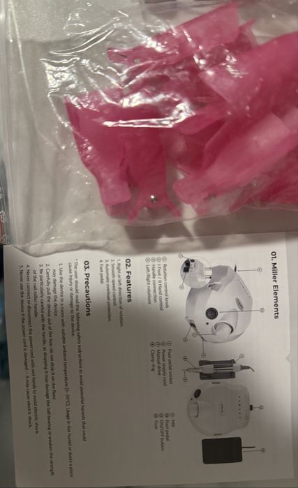 Zestaw do manicure hybrydowego/ żelowego